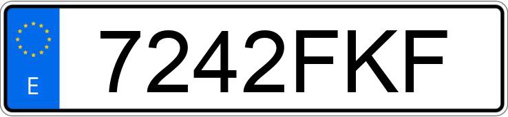 Numer rejestracyjny 7242FKF posiada MINI MINI Numer rejestracyjny 7242FKF posiada MINI MINI