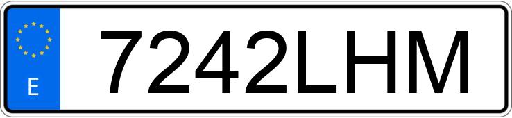 Numer rejestracyjny 7242LHM posiada BMW X5 Numer rejestracyjny 7242LHM posiada BMW X5