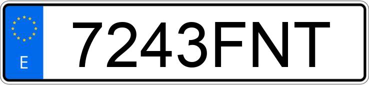 Numer rejestracyjny 7243FNT posiada BMW X5 Numer rejestracyjny 7243FNT posiada BMW X5