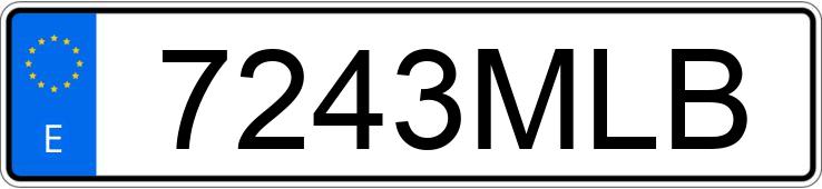 Numer rejestracyjny 7243MLB posiada MERCEDES GLC (253) Numer rejestracyjny 7243MLB posiada MERCEDES GLC (253)