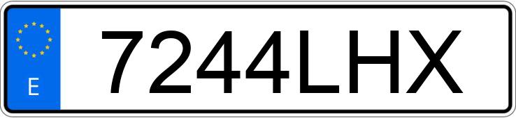 Numer rejestracyjny 7244LHX posiada OPEL ASTRA Numer rejestracyjny 7244LHX posiada OPEL ASTRA