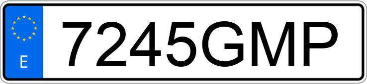 Numer rejestracyjny 7245GMP posiada YAMAHA XT 660 Numer rejestracyjny 7245GMP posiada YAMAHA XT 660