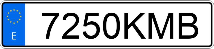 Numer rejestracyjny 7250KMB posiada IVECO EUROCARGO Numer rejestracyjny 7250KMB posiada IVECO EUROCARGO