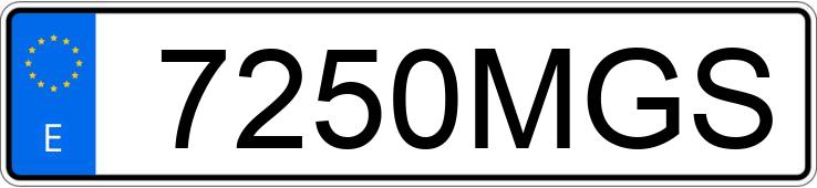 Numer rejestracyjny 7250MGS posiada FORD FOCUS