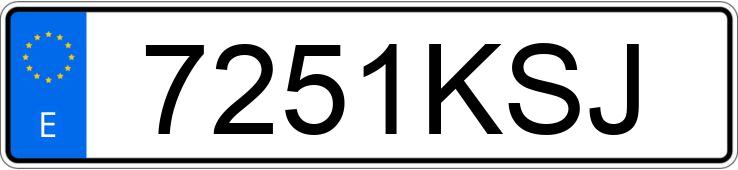 Numer rejestracyjny 7251KSJ posiada MASERATI LEVANTE