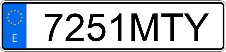 Numer rejestracyjny 7251MTY posiada KIA STONIC Numer rejestracyjny 7251MTY posiada KIA STONIC