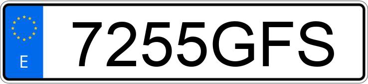 Numer rejestracyjny 7255GFS posiada FIAT BRAVO Numer rejestracyjny 7255GFS posiada FIAT BRAVO