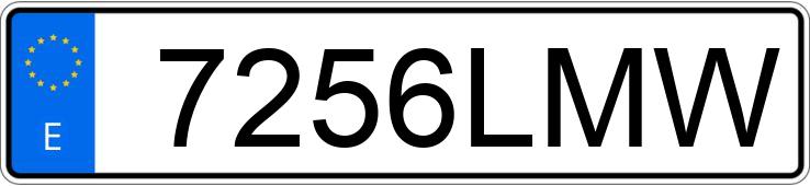 Numer rejestracyjny 7256LMW posiada OPEL CORSA