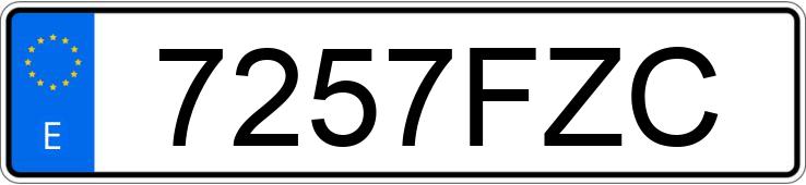 Numer rejestracyjny 7257FZC posiada RENAULT MASTER Numer rejestracyjny 7257FZC posiada RENAULT MASTER