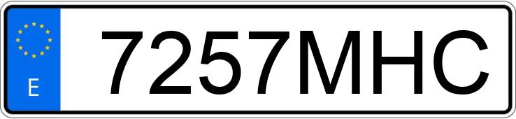 Numer rejestracyjny 7257MHC posiada RENAULT CAPTUR