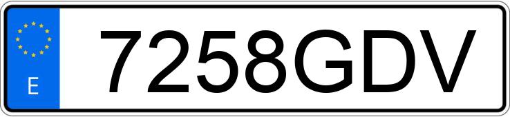 Numer rejestracyjny 7258GDV posiada SUZUKI BURGMAN 650