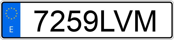 Numer rejestracyjny 7259LVM posiada CUPRA FORMENTOR