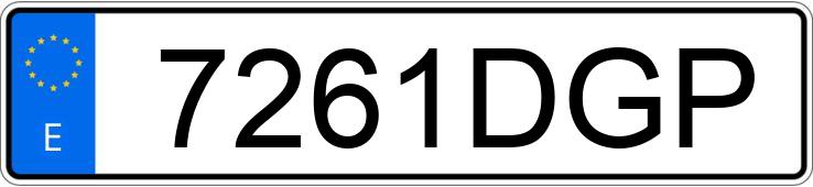 Numer rejestracyjny 7261DGP posiada CITROEN C4 Numer rejestracyjny 7261DGP posiada CITROEN C4