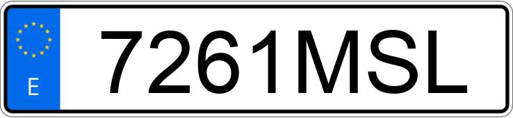 Numer rejestracyjny 7261MSL posiada KIA CEED Numer rejestracyjny 7261MSL posiada KIA CEED