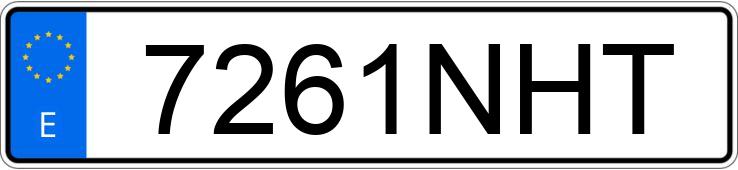 Numer rejestracyjny 7261NHT posiada PORSCHE 911 Numer rejestracyjny 7261NHT posiada PORSCHE 911