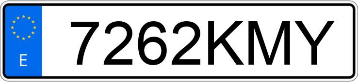 Numer rejestracyjny 7262KMY posiada NISSAN JUKE