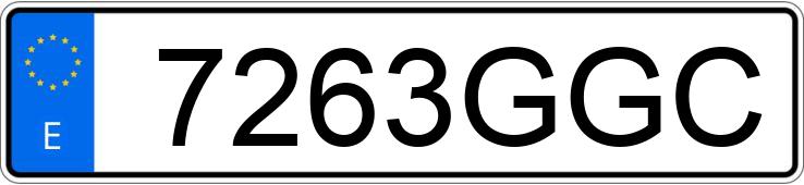 Numer rejestracyjny 7263GGC posiada AUDI A5