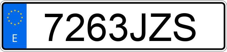 Numer rejestracyjny 7263JZS posiada MERCEDES ATEGO