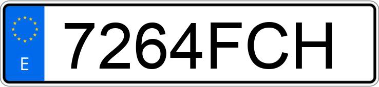 Numer rejestracyjny 7264FCH posiada FIAT PANDA Numer rejestracyjny 7264FCH posiada FIAT PANDA