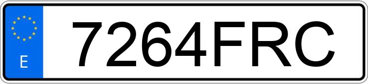 Numer rejestracyjny 7264FRC posiada BMW SERIE 3 Numer rejestracyjny 7264FRC posiada BMW SERIE 3