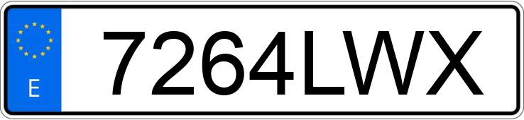 Numer rejestracyjny 7264LWX posiada MERCEDES GLA (156) Numer rejestracyjny 7264LWX posiada MERCEDES GLA (156)