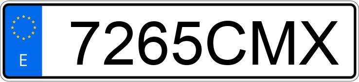 Numer rejestracyjny 7265CMX posiada NISSAN PRIMERA Numer rejestracyjny 7265CMX posiada NISSAN PRIMERA