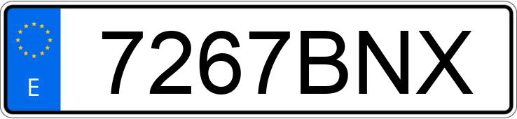 Numer rejestracyjny 7267BNX posiada MERCEDES A (168-169) Numer rejestracyjny 7267BNX posiada MERCEDES A (168-169)