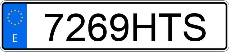 Numer rejestracyjny 7269HTS posiada MITSUBISHI ASX Numer rejestracyjny 7269HTS posiada MITSUBISHI ASX