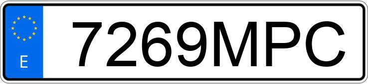 Numer rejestracyjny 7269MPC posiada TOYOTA HILUX