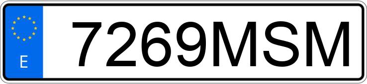 Numer rejestracyjny 7269MSM posiada AUDI Q3 SPORTBACK Numer rejestracyjny 7269MSM posiada AUDI Q3 SPORTBACK