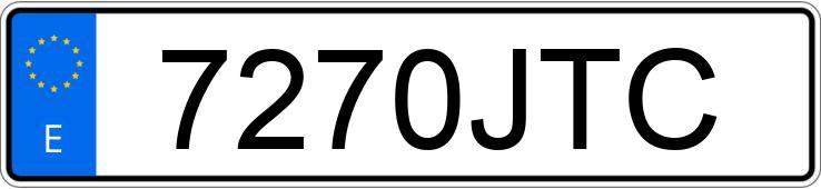 Numer rejestracyjny 7270JTC posiada FORD FOCUS