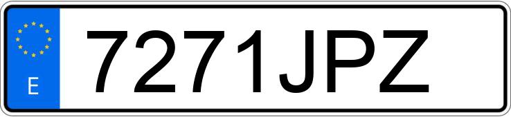 Numer rejestracyjny 7271JPZ posiada OPEL MOKKA