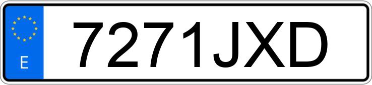 Numer rejestracyjny 7271JXD posiada FORD FIESTA Numer rejestracyjny 7271JXD posiada FORD FIESTA