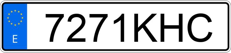 Numer rejestracyjny 7271KHC posiada BMW SERIE 4