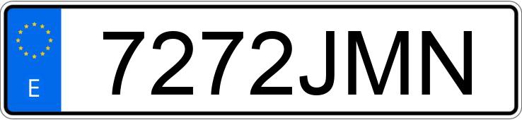 Numer rejestracyjny 7272JMN posiada CITROEN BERLINGO