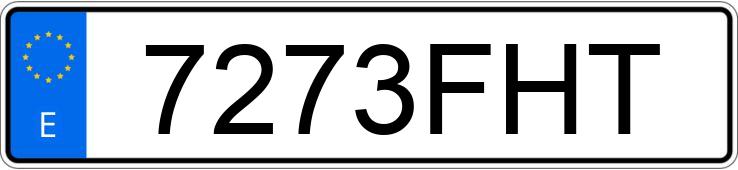 Numer rejestracyjny 7273FHT posiada VOLKSWAGEN PASSAT Numer rejestracyjny 7273FHT posiada VOLKSWAGEN PASSAT