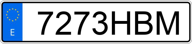 Numer rejestracyjny 7273HBM posiada FORD FOCUS Numer rejestracyjny 7273HBM posiada FORD FOCUS