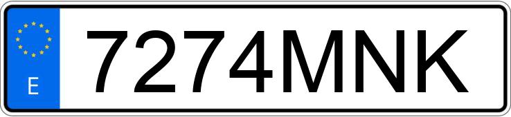 Numer rejestracyjny 7274MNK posiada SEAT ATECA Numer rejestracyjny 7274MNK posiada SEAT ATECA