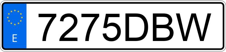 Numer rejestracyjny 7275DBW posiada FIAT STILO Numer rejestracyjny 7275DBW posiada FIAT STILO