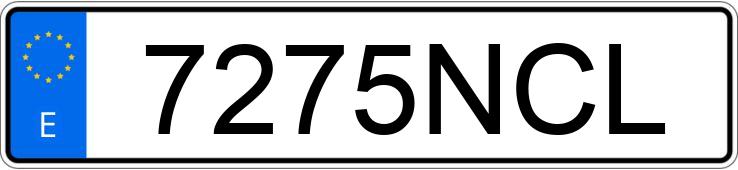 Numer rejestracyjny 7275NCL posiada MERCEDES GLE (167)