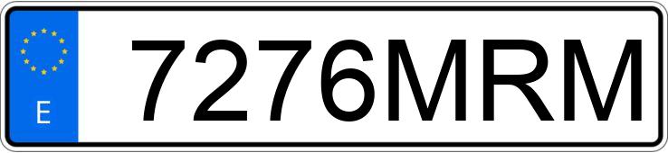 Numer rejestracyjny 7276MRM posiada KIA STONIC
