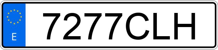 Numer rejestracyjny 7277CLH posiada MERCEDES M (163-164)