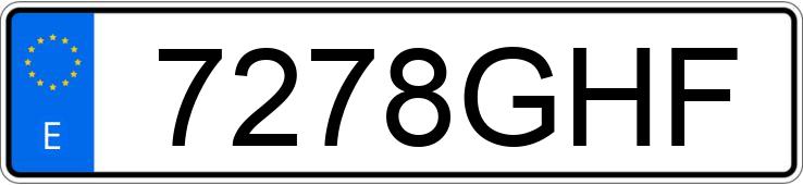 Numer rejestracyjny 7278GHF posiada NISSAN QASHQAI Numer rejestracyjny 7278GHF posiada NISSAN QASHQAI