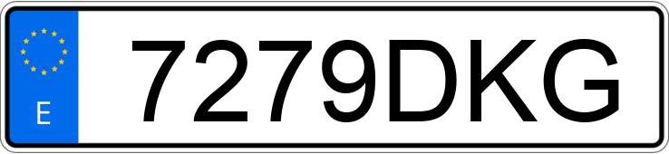 Numer rejestracyjny 7279DKG posiada JEEP GRAND CHEROKEE