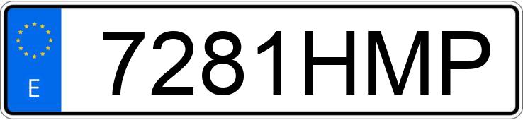 Numer rejestracyjny 7281HMP posiada RENAULT MEGANE Numer rejestracyjny 7281HMP posiada RENAULT MEGANE