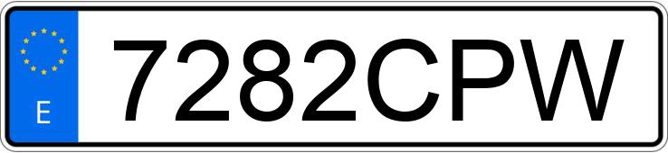 Numer rejestracyjny 7282CPW posiada CITROEN JUMPER