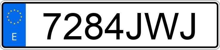 Numer rejestracyjny 7284JWJ posiada VOLKSWAGEN POLO Numer rejestracyjny 7284JWJ posiada VOLKSWAGEN POLO