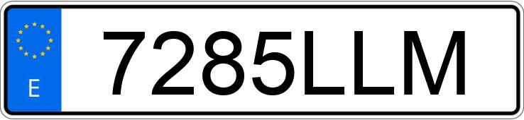 Numer rejestracyjny 7285LLM posiada FORD MONDEO