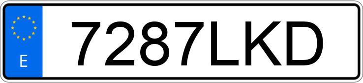 Numer rejestracyjny 7287LKD posiada VOLVO XC60 Numer rejestracyjny 7287LKD posiada VOLVO XC60