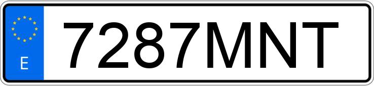 Numer rejestracyjny 7287MNT posiada MERCEDES CLA (118)